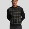 Lyle & Scott Pullover & Strickwaren<Tartan Pullover JetBlack