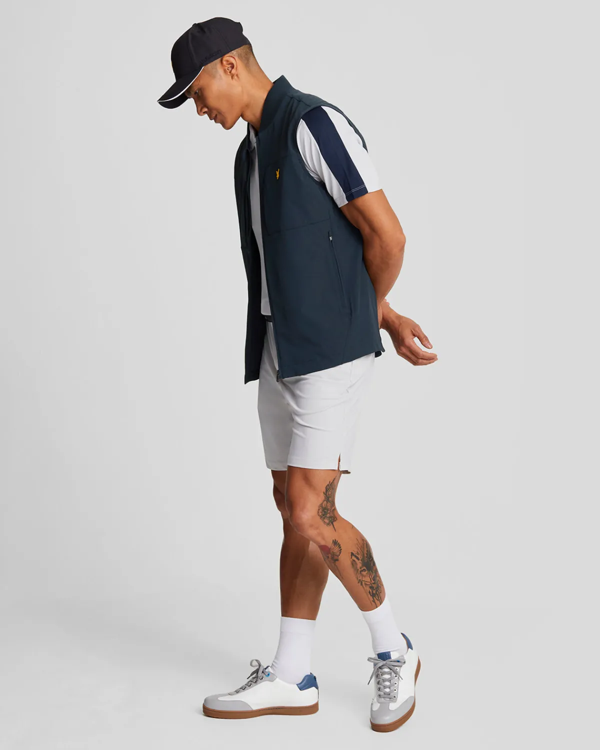 technisches_golf_gilet_1.webp Lyle & Scott Golf<Technisches Golf Gilet DarkNavy