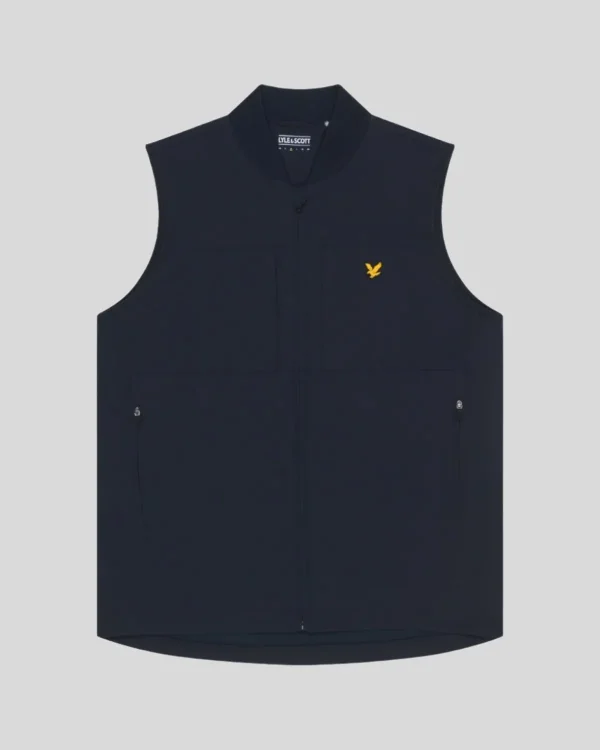 Lyle & Scott Golf<Technisches Golf Gilet DarkNavy