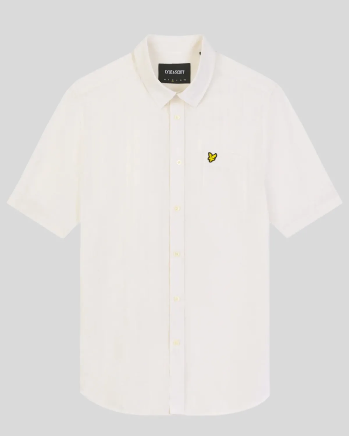 texturierte_streifen_kurzarmhemd_4.webp Lyle & Scott Vermächtnis | Hemden<Texturierte Streifen Kurzarmhemd Kreide