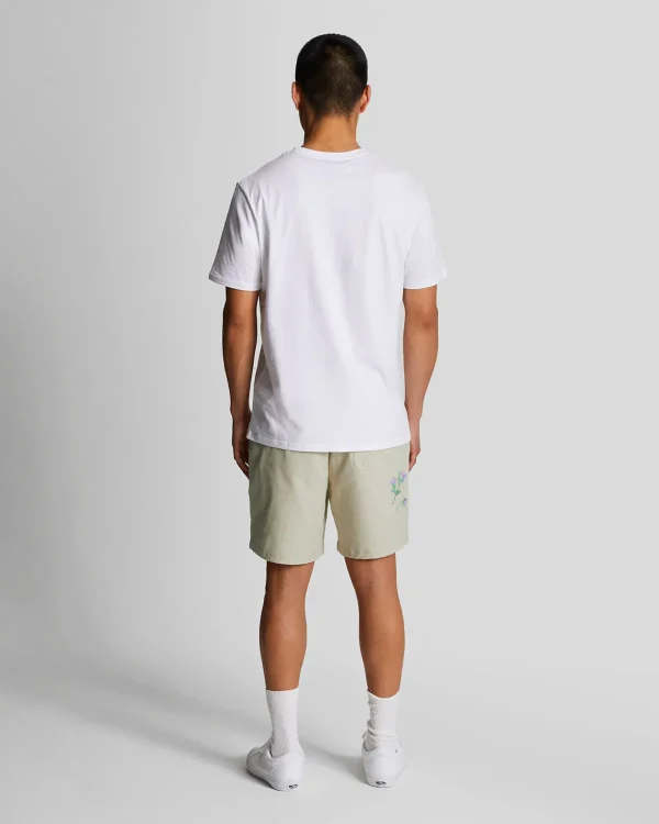 Lyle & Scott Drehbuchsticke | Kurze Hosen<Thistle Club Bestickte Shorts Bucht