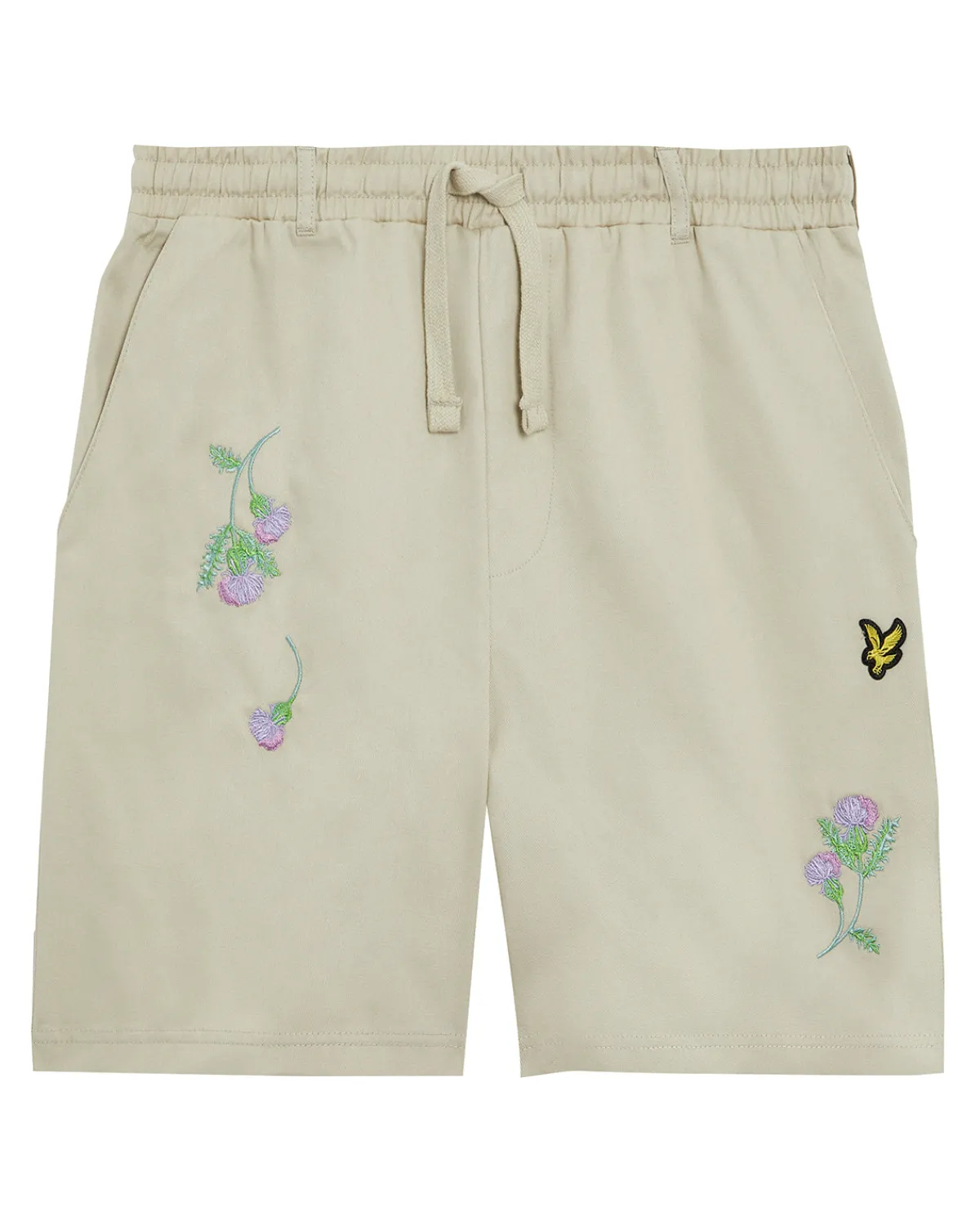 thistle_club_bestickte_shorts_4-1.webp Lyle & Scott Drehbuchsticke | Kurze Hosen<Thistle Club Bestickte Shorts Bucht