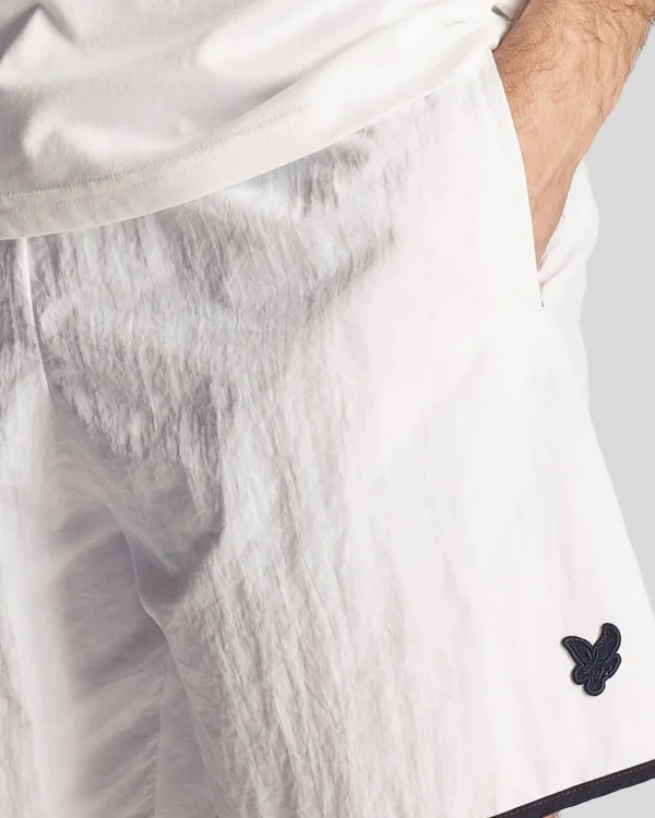 Lyle & Scott Kurze Hosen<Tonal Badeshorts Weiß