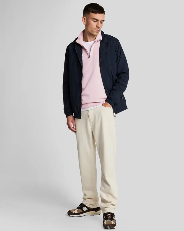 Lyle & Scott Reframed | Sweatshirts<Tonal Eagle 1/4 Reißverschluss Sweatshirt PinkSalt