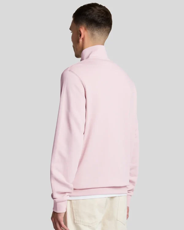 Lyle & Scott Reframed | Sweatshirts<Tonal Eagle 1/4 Reißverschluss Sweatshirt PinkSalt