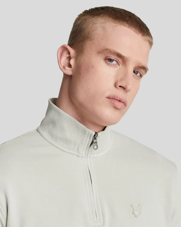 Lyle & Scott Sweatshirts<Tonal Eagle 1/4 Reißverschluss Sweatshirt Bucht