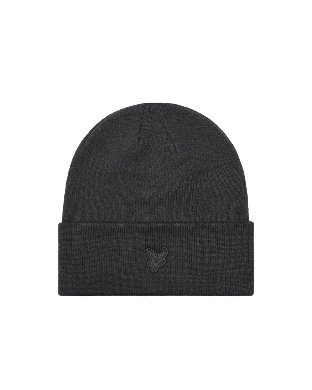 tonal_eagle_beanie_0-1.webp Lyle & Scott Kopfbedeckungen<Tonal Eagle Beanie Gunmetal