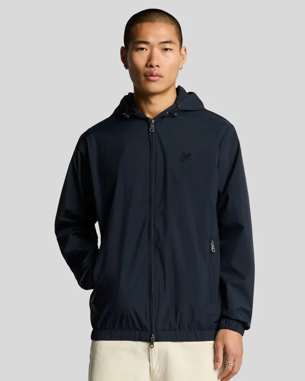 Lyle & Scott Reframed | Mäntel & Jacken<Tonal Eagle Bomberjacke mit Kapuze DarkNavy