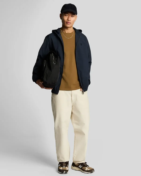Lyle & Scott Reframed | Mäntel & Jacken<Tonal Eagle Bomberjacke mit Kapuze DarkNavy