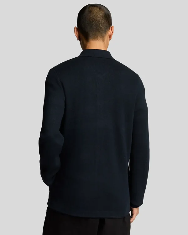 Lyle & Scott Reframed | Hemden<Tonal Eagle Doppelt gestricktes Hemd DarkNavy