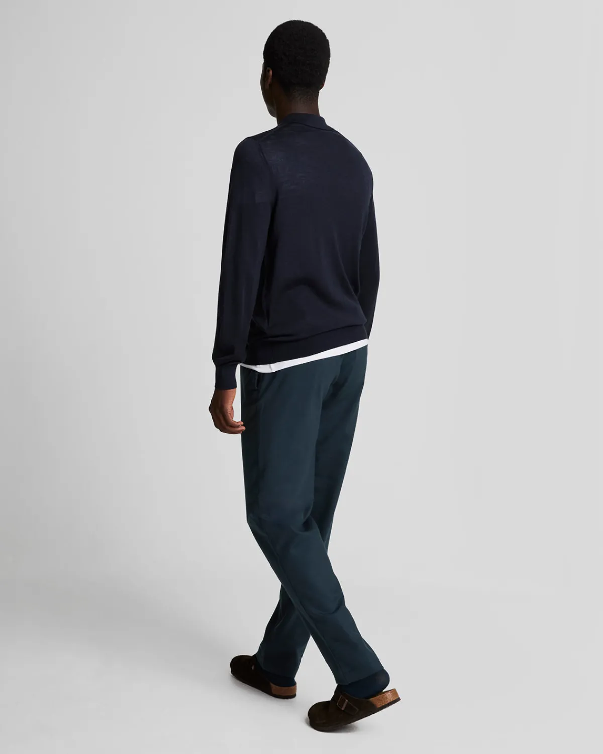 tonal_eagle_flanellhose_mit_kordelzug_2.webp Lyle & Scott Reframed<Tonal Eagle Flanell-Hose mit Kordelzug DarkNavy