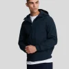 Lyle & Scott Reframed | Mäntel & Jacken<Tonal Eagle Fleece Rücken Softshell Jacke DarkNavy