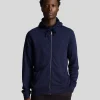 Lyle & Scott Kapuzenpullover<Tonal Eagle Kapuzenpullover mit Reißverschluss DunkleMarine