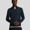 Lyle & Scott Reframed<Tonal Eagle Merino 1/4 Zip Pullover DarkNavy