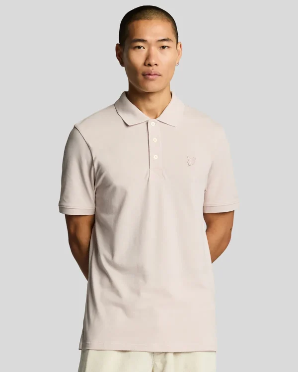 Lyle & Scott Reframed | Polohemden<Tonal Eagle Polohemd PinkSalt