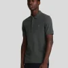 Lyle & Scott Reframed | Polohemden<Tonal Eagle Polohemd Gunmetal