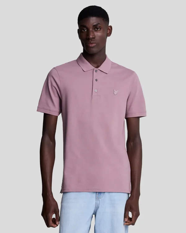 Lyle & Scott Reframed | Polohemden<Tonal Eagle Polohemd MountainThistle