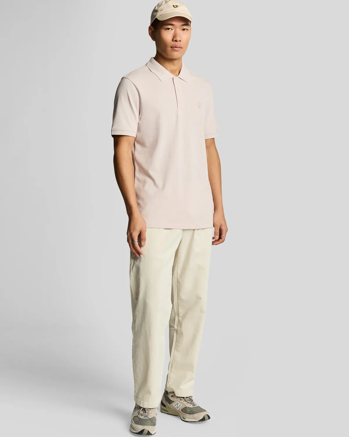 tonal_eagle_polohemd_1-4.webp Lyle & Scott Reframed | Polohemden<Tonal Eagle Polohemd PinkSalt