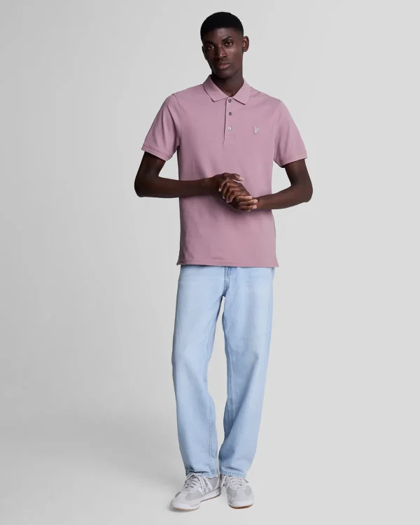 Lyle & Scott Reframed | Polohemden<Tonal Eagle Polohemd MountainThistle