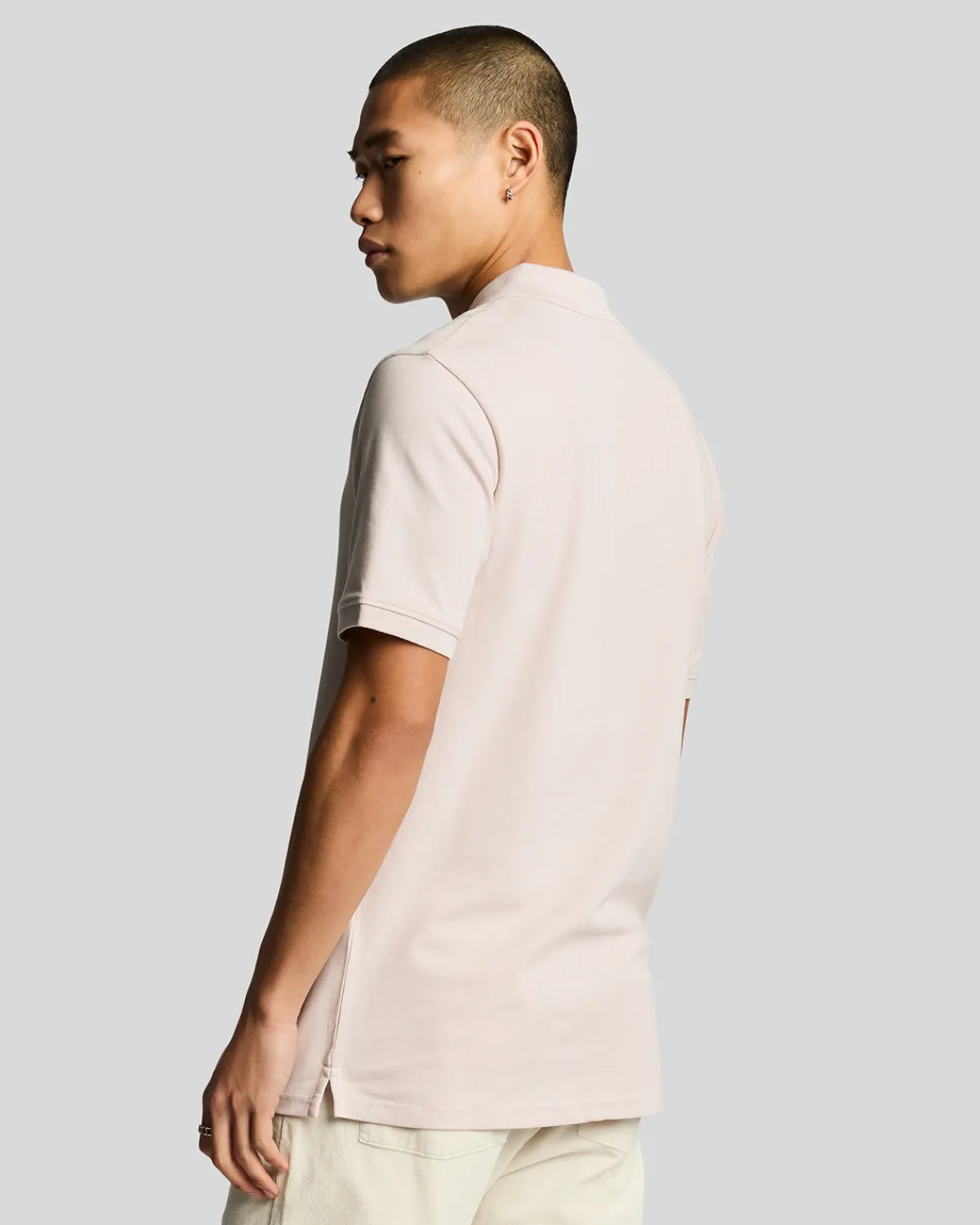 tonal_eagle_polohemd_2-4.webp Lyle & Scott Reframed | Polohemden<Tonal Eagle Polohemd PinkSalt