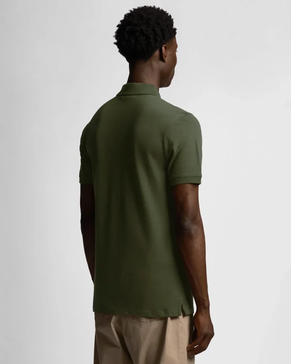 Lyle & Scott Polohemden<Tonal Eagle Polohemd Olive