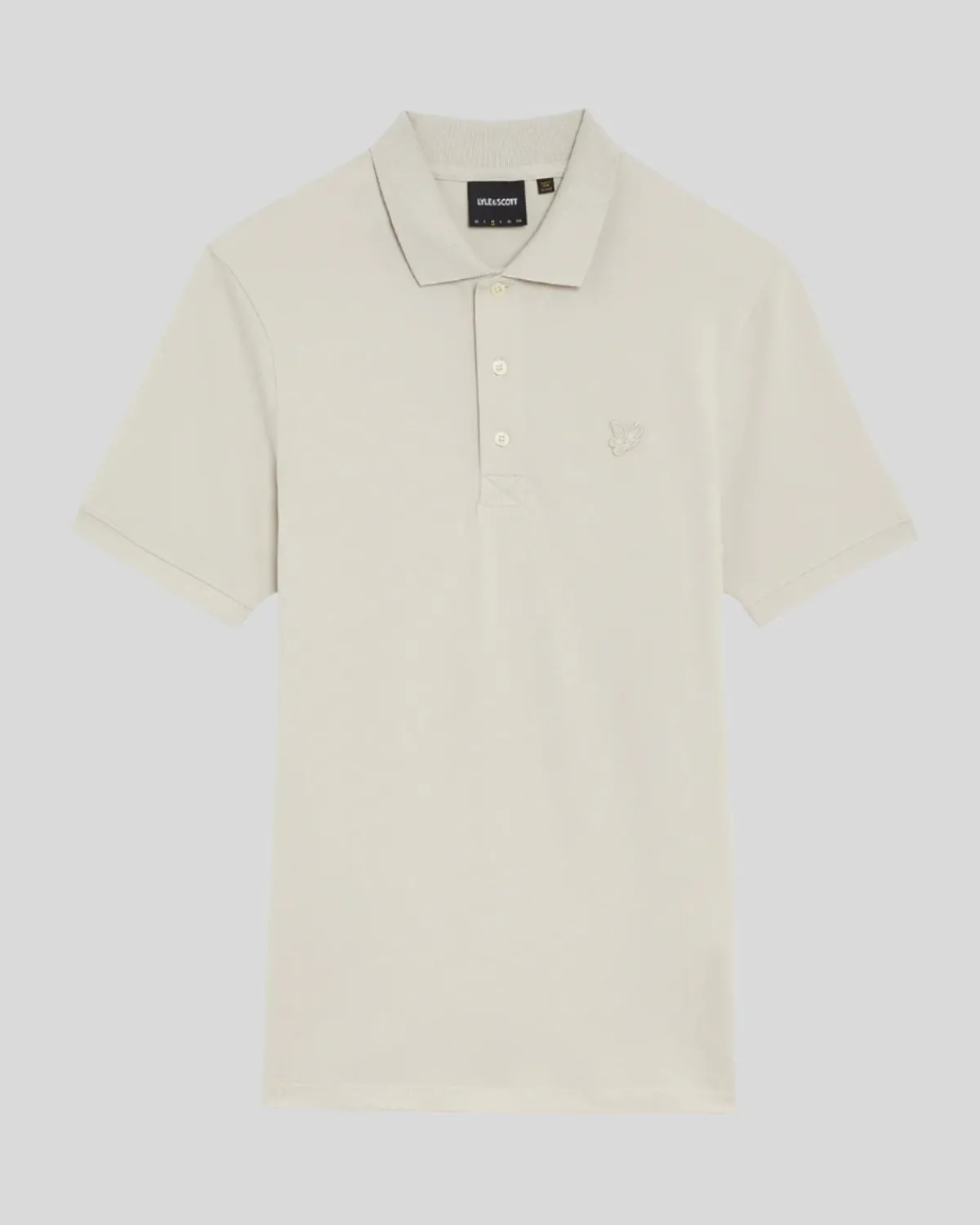 tonal_eagle_polohemd_4-2.webp Lyle & Scott Reframed | Polohemden<Tonal Eagle Polohemd Bucht