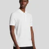 Lyle & Scott Reframed | Polohemden<Tonal Eagle Polohemd aus superfeiner Baumwolle White
