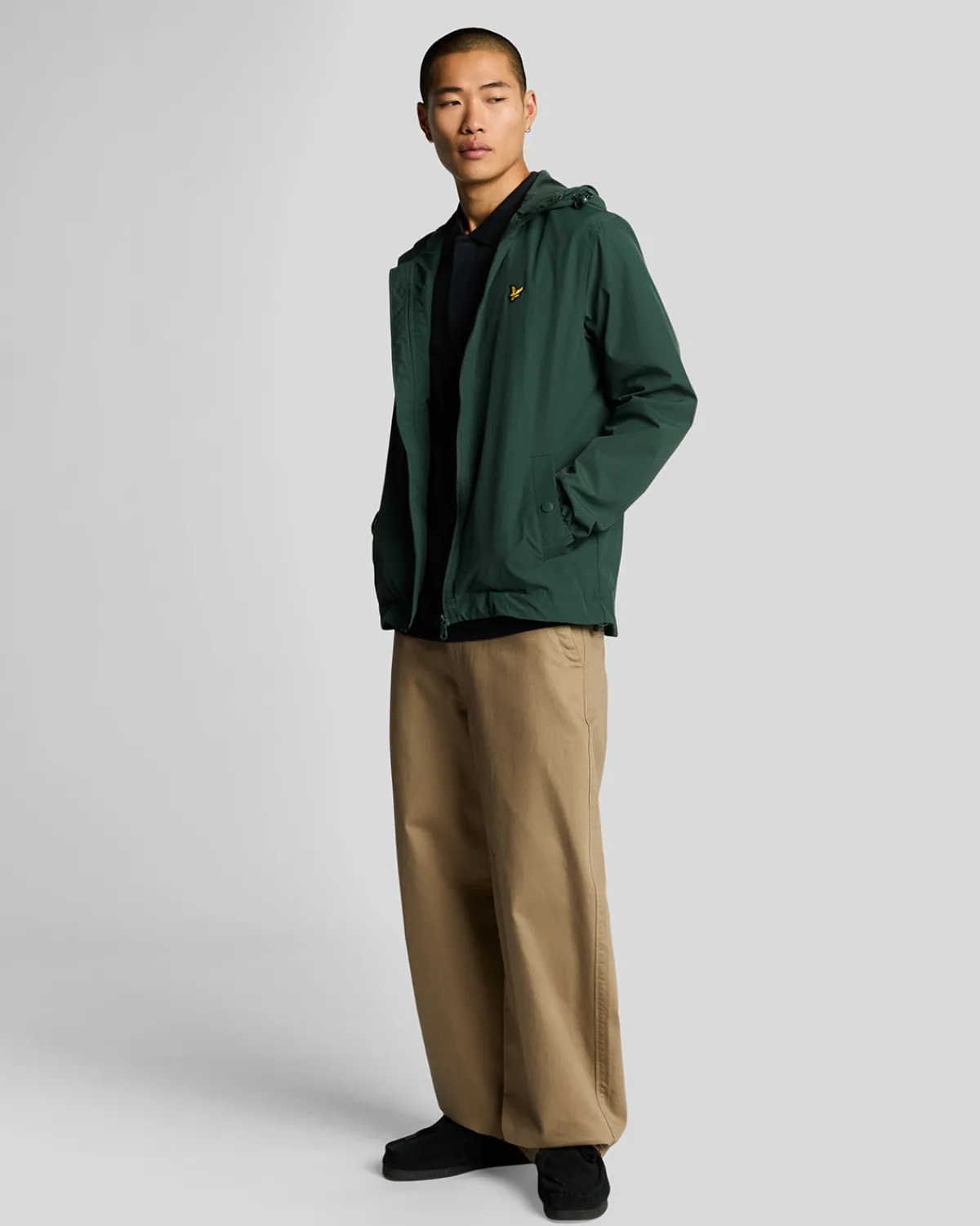 tonal_eagle_polohemd_aus_superfeiner_baumwolle_1-1.webp Lyle & Scott Reframed | Polohemden<Tonal Eagle Polohemd aus superfeiner Baumwolle DarkNavy