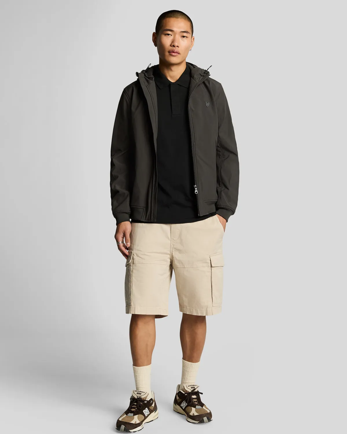 tonal_eagle_polohemd_aus_superfeiner_baumwolle_1-2.webp Lyle & Scott Reframed | Polohemden<Tonal Eagle Polohemd aus superfeiner Baumwolle JetBlack