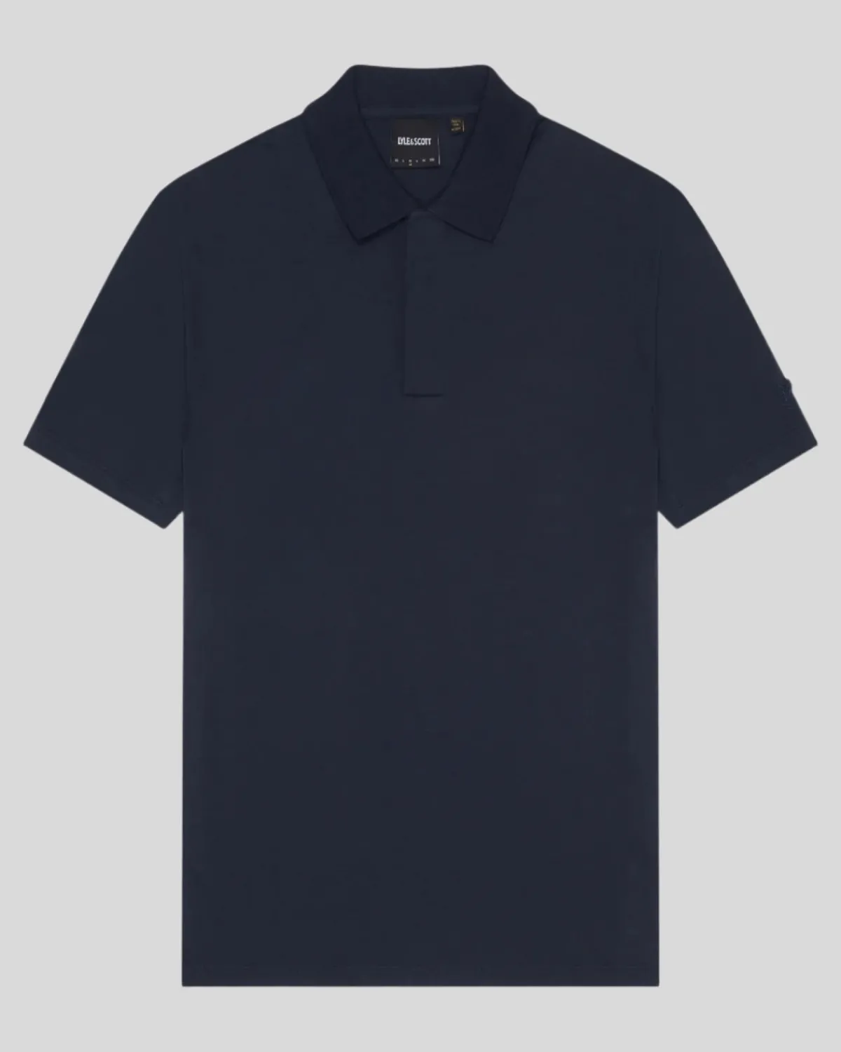 tonal_eagle_polohemd_aus_superfeiner_baumwolle_4-1.webp Lyle & Scott Reframed | Polohemden<Tonal Eagle Polohemd aus superfeiner Baumwolle DarkNavy