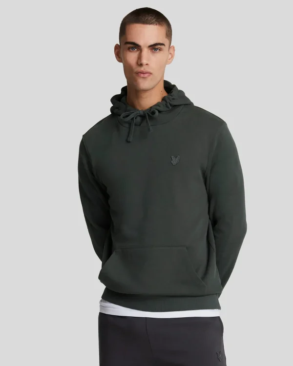 Lyle & Scott Reframed | Kapuzenpullover<Tonal Eagle Pullover Hoodie Gunmetal