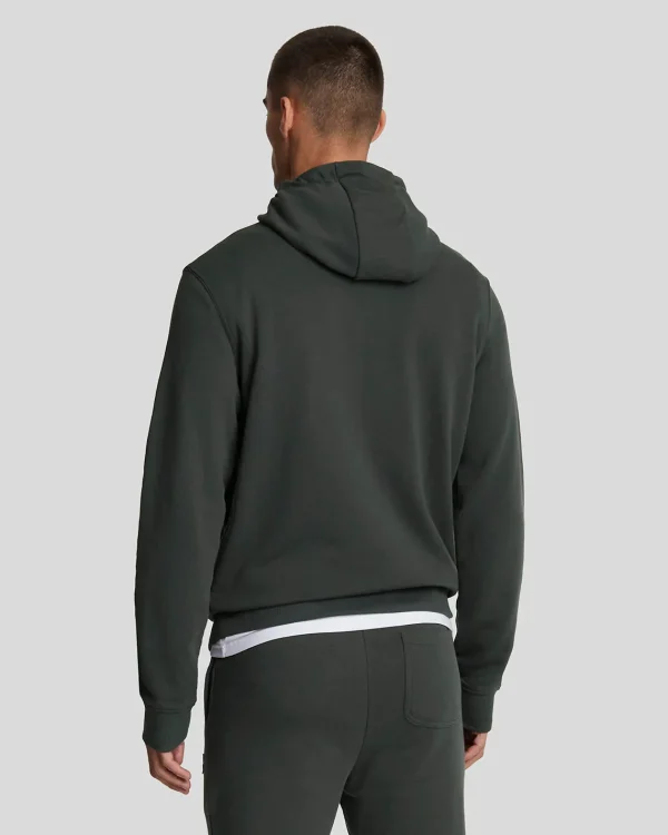 Lyle & Scott Reframed | Kapuzenpullover<Tonal Eagle Pullover Hoodie Gunmetal