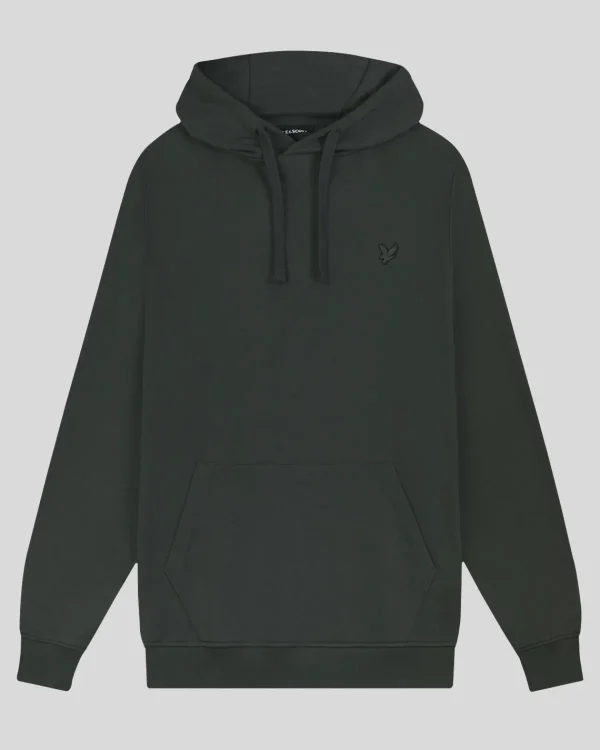 Lyle & Scott Reframed | Kapuzenpullover<Tonal Eagle Pullover Hoodie Gunmetal
