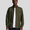 Lyle & Scott Reframed | Hemden<Tonal Eagle Schlichtes Oxford Hemd Olive