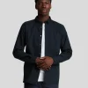 Lyle & Scott Reframed | Hemden<Tonal Eagle Schlichtes Oxford Hemd DarkNavy