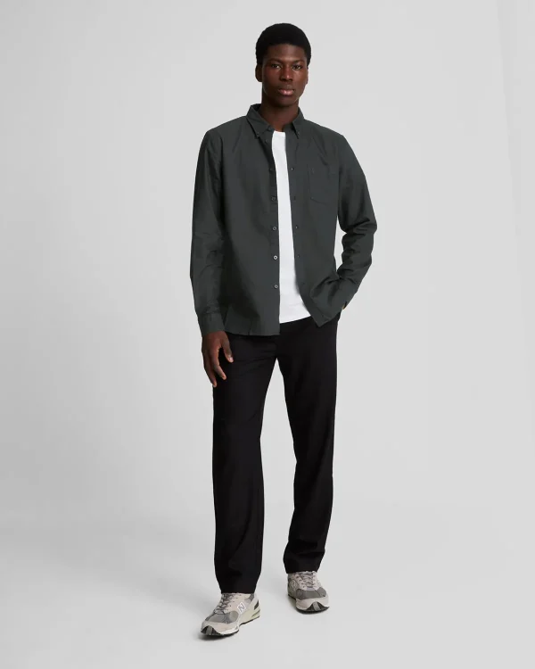 Lyle & Scott Reframed | Hemden<Tonal Eagle Schlichtes Oxford Hemd JetBlack