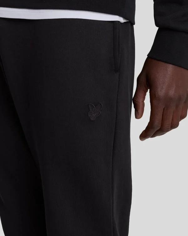 Lyle & Scott Reframed | Jogger<Tonal Eagle Skinny Sweatpant Pechschwarz