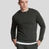 Lyle & Scott Reframed | Sweatshirts<Tonal Eagle Sweatshirt mit Rundhalsausschnitt Gunmetal