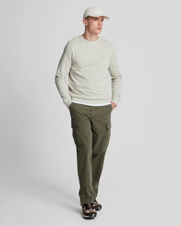 Lyle & Scott Reframed | Sweatshirts<Tonal Eagle Sweatshirt mit Rundhalsausschnitt Bucht