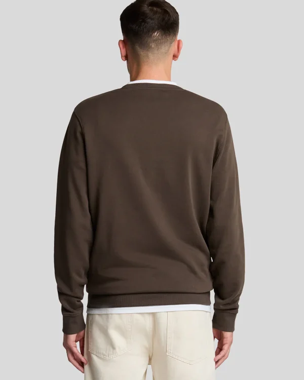 Lyle & Scott Reframed | Sweatshirts<Tonal Eagle Sweatshirt mit Rundhalsausschnitt FormGreen