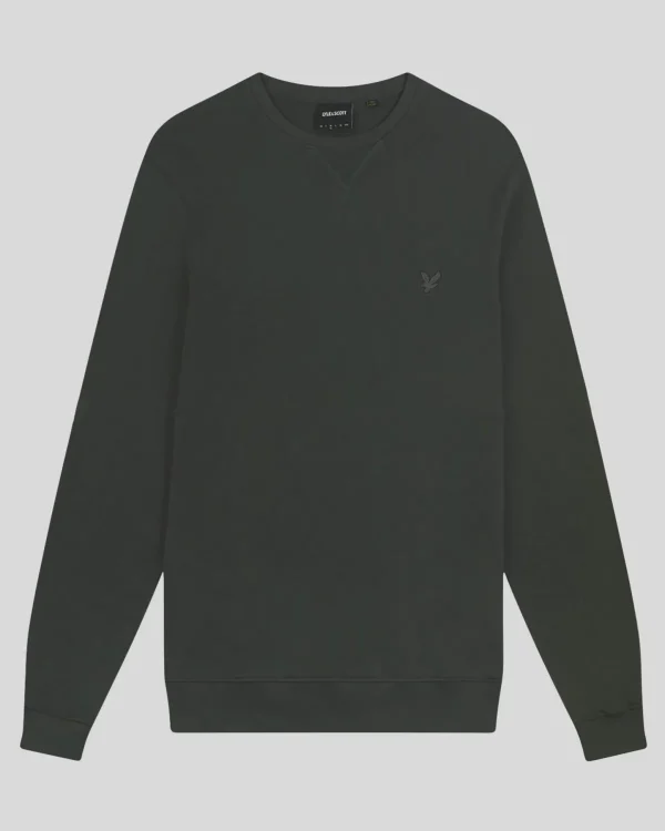 Lyle & Scott Reframed | Sweatshirts<Tonal Eagle Sweatshirt mit Rundhalsausschnitt Gunmetal
