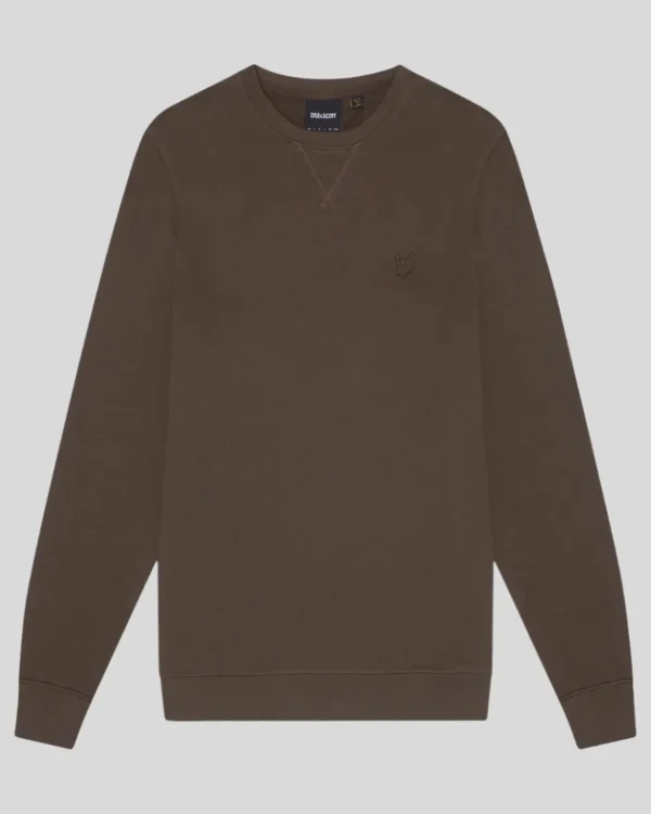 Lyle & Scott Reframed | Sweatshirts<Tonal Eagle Sweatshirt mit Rundhalsausschnitt FormGreen