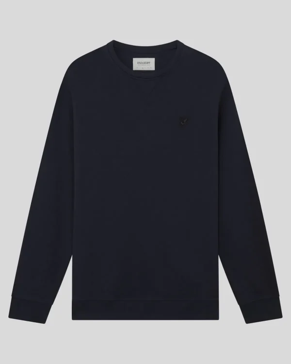 Lyle & Scott Reframed | Sweatshirts<Tonal Eagle Sweatshirt mit Rundhalsausschnitt DunkleMarine