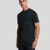 Lyle & Scott Reframed | T-shirts<Tonal Eagle T-Shirt Pechschwarz