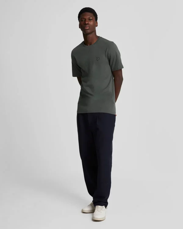 Lyle & Scott T-shirts<Tonal Eagle T-Shirt Gunmetal