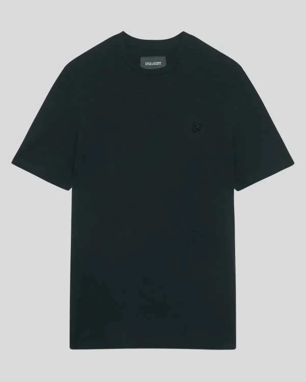 Lyle & Scott Reframed | T-shirts<Tonal Eagle T-Shirt Pechschwarz
