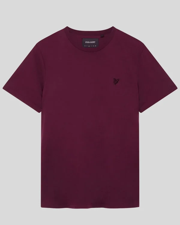 Lyle & Scott Reframed | T-shirts<Tonal Eagle T-Shirt Burgund