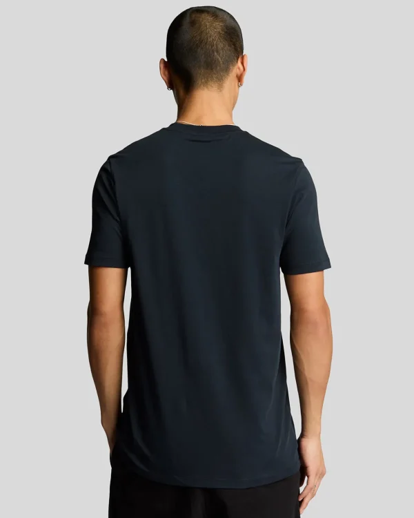 Lyle & Scott Reframed | T-shirts<Tonal Eagle T-Shirt aus superfeiner Baumwolle DarkNavy