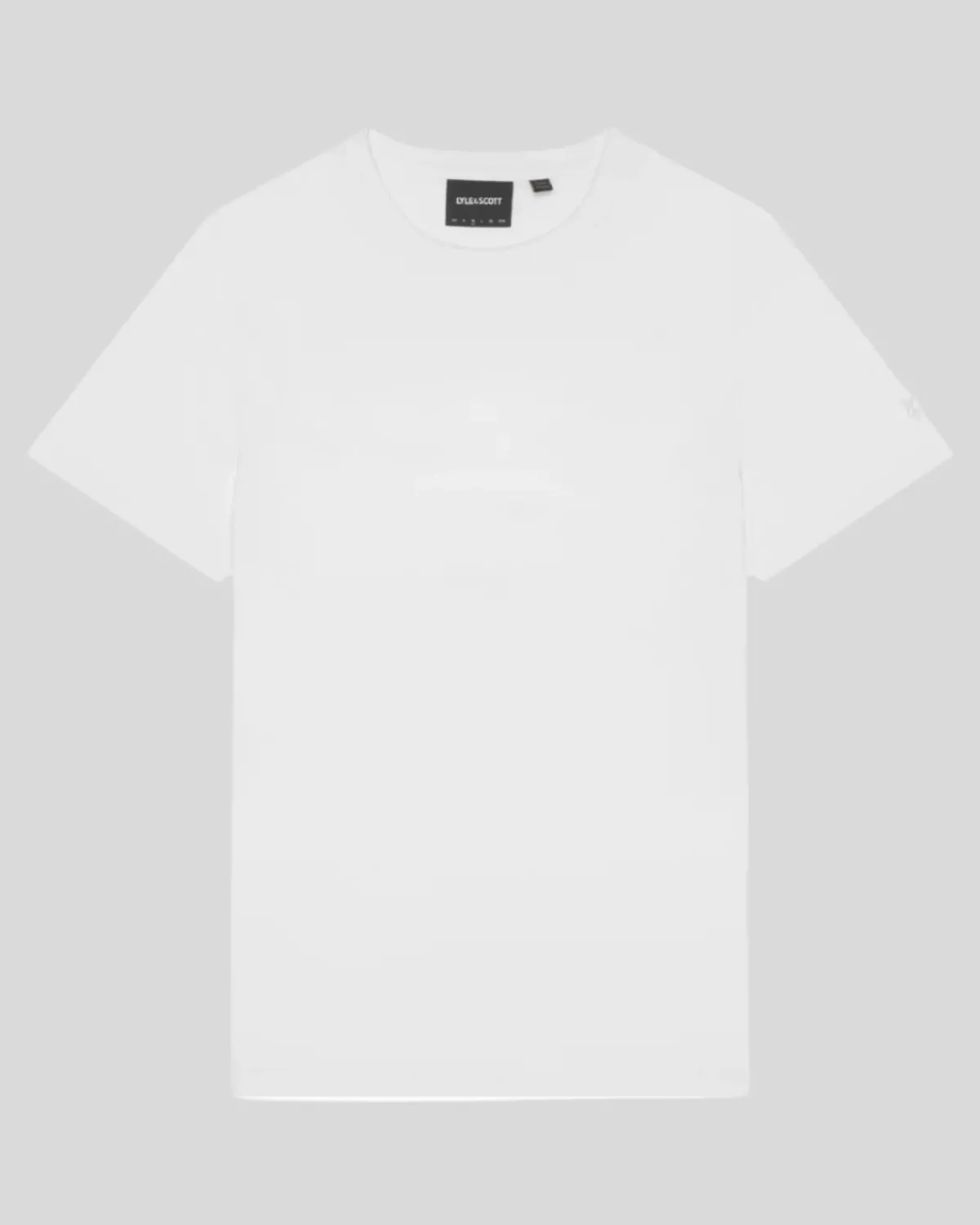tonal_eagle_tshirt_aus_superfeiner_baumwolle_4-1.webp Lyle & Scott Reframed | T-shirts<Tonal Eagle T-Shirt aus superfeiner Baumwolle White