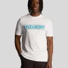 Lyle & Scott Vermächtnis | T-shirts<Vibrations Print T-Shirt Weiß